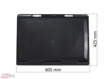 Потолочный монитор 23,6" со встроенным Full HD медиаплеером AVS2230MPP (черный)