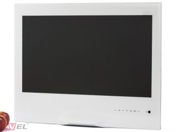 Встраиваемый Smart телевизор для кухни AVS240KS (белая рамка)