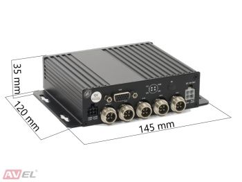 Четырёхканальный AHD видеорегистратор AVS310DVR