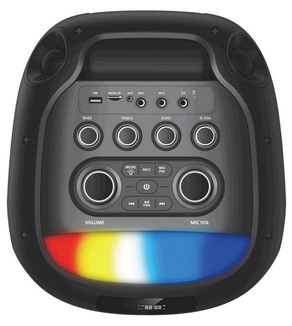 Bluetooth колонка Eltronic 30-30 Dance BOX 1200 2x10" с микрофоном