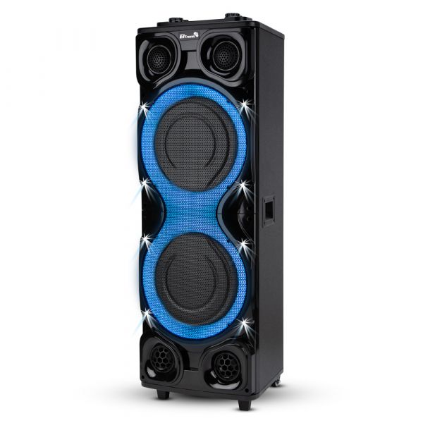 Акустическая Bluetooth колонка Eltronic 30-41 Crazy Box 1600 160Вт 12"x2 с двумя микрофонами