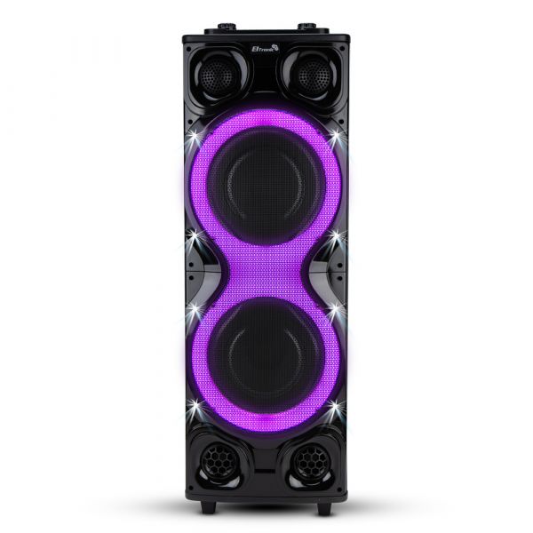 Акустическая Bluetooth колонка Eltronic 30-41 Crazy Box 1600 160Вт 12"x2 с двумя микрофонами