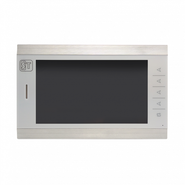 Монитор видеодомофона 10 дюймов ST-M201/10 (S/SD) белый/серебро