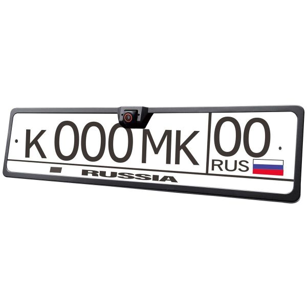 Камера заднего вида в рамке номерного знака Eplutus CM-74 AHD
