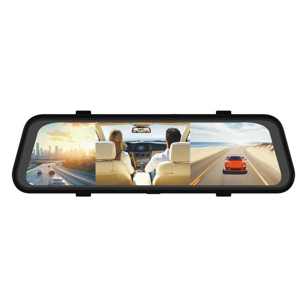 Автомобильный видеорегистратор-зеркало Eplutus D93 с 3 камерами и WiFi