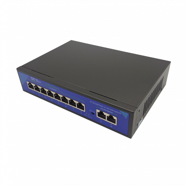 Switch POE 8-ми портовый коммутатор ST-S84POE (2M/96W/A) (версия 2)
