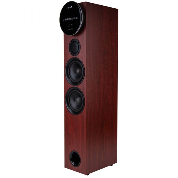 Акустическая система Eltronic 30-35 Home Sound 110+110Вт Red МДФ с микрофоном