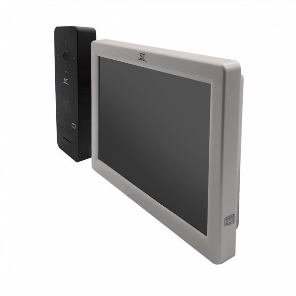 Домофон ST-MР300/7 с WiFi (Tuya) серия «Земля» белый