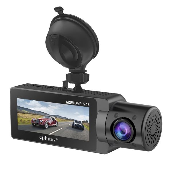 Автомобильный видеорегистратор Eplutus DVR-945 с 3 камерами