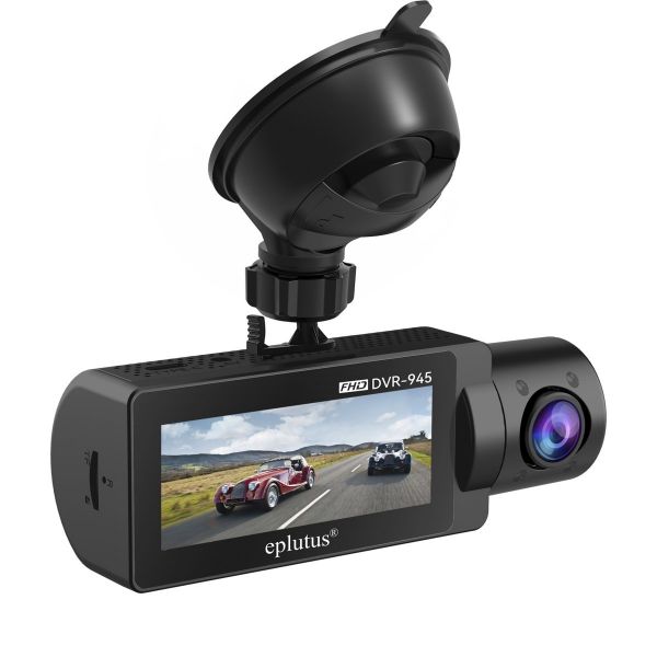 Автомобильный видеорегистратор Eplutus DVR-945 с 3 камерами