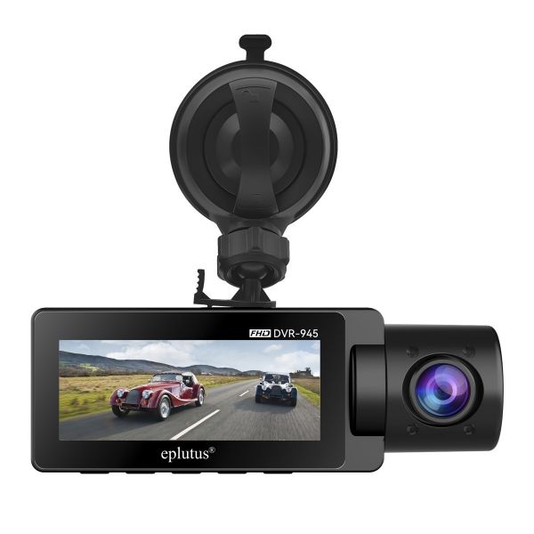 Автомобильный видеорегистратор Eplutus DVR-945 с 3 камерами