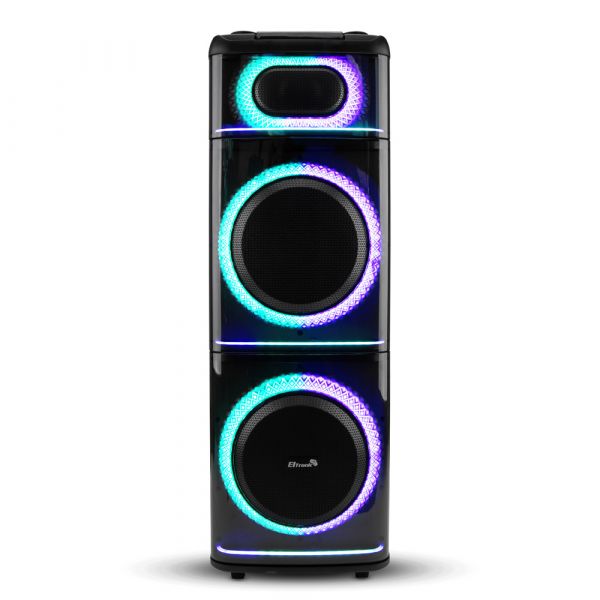 Напольная колонка Eltronic 20-21 DIAMOND BOX 2500 250Вт динамик 2шт/12" с 2мя микрофонами Напольная колонка Eltronic 20-21 DIAMOND BOX 2500 250Вт динамик 2шт/12" с 2мя микрофонами