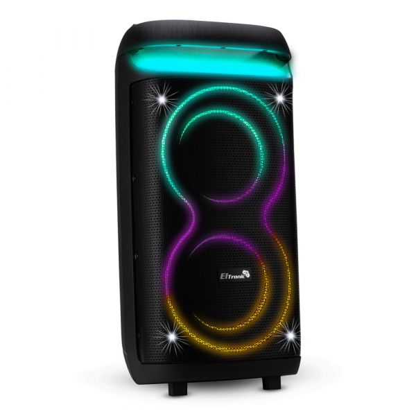 Беспроводная колонка Eltronic 30-72 CRAZY BOX 1000 с 2 микрофонами