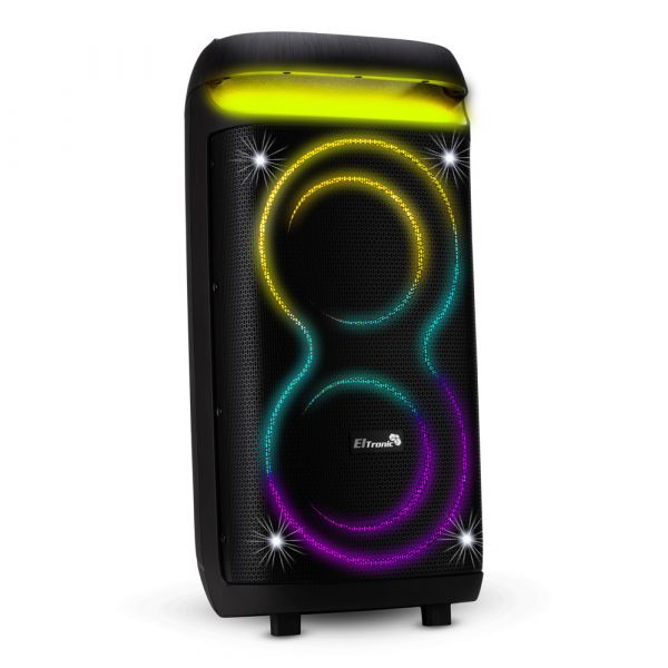 Беспроводная колонка Eltronic 30-72 CRAZY BOX 1000 с 2 микрофонами