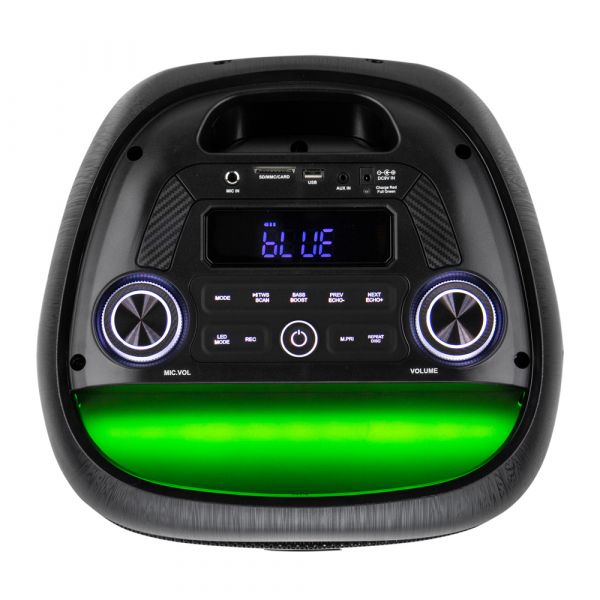 Беспроводная колонка Eltronic 30-72 CRAZY BOX 1000 с 2 микрофонами