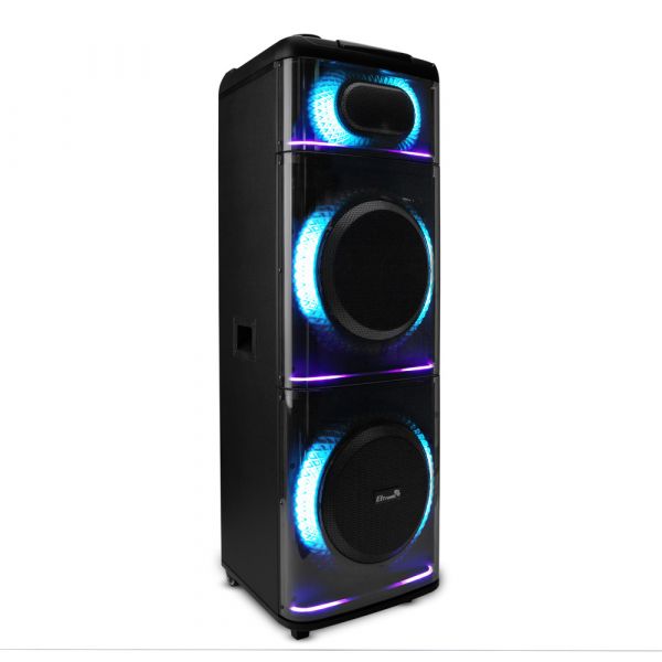 Напольная колонка Eltronic 20-21 DIAMOND BOX 2500 250Вт динамик 2шт/12" с 2мя микрофонами