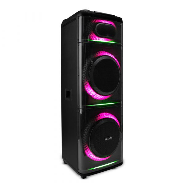 Напольная колонка Eltronic 20-21 DIAMOND BOX 2500 250Вт динамик 2шт/12" с 2мя микрофонами