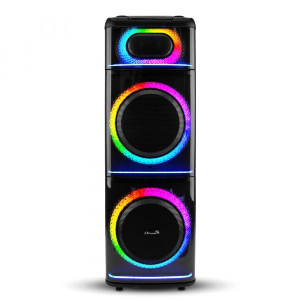 Напольная колонка Eltronic 20-21 DIAMOND BOX 2500 250Вт динамик 2шт/12" с 2мя микрофонами