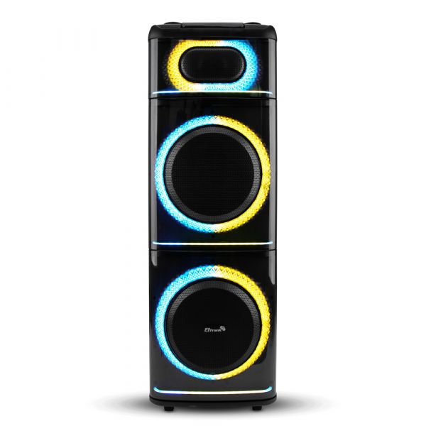 Напольная колонка Eltronic 20-21 DIAMOND BOX 2500 250Вт динамик 2шт/12" с 2мя микрофонами