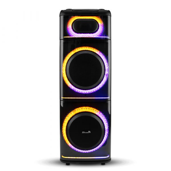 Напольная колонка Eltronic 20-21 DIAMOND BOX 2500 250Вт динамик 2шт/12" с 2мя микрофонами