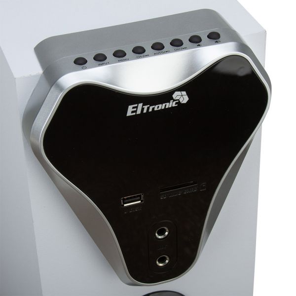 Акустическая система из двух колонок Eltronic 20-80 Home Sound White 10" 200W МДФ