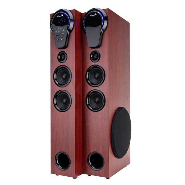 Колонки (акустическая система) Eltronic 30-34 Home Sound Red 200Вт МДФ