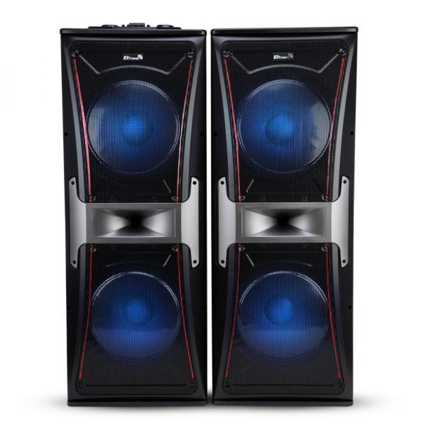 Акустическая система Eltronic 30-43 Crazy Box 200+200Вт 15"x4 с двумя микрофонами