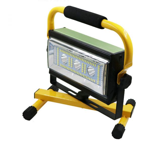 Фонарь-прожектор светодиодный аккумуляторный YYC WJ001-1 с Power Bank