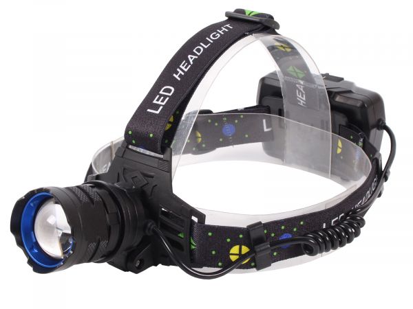 Налобный фонарь YYC-2202-PM10-TG (3 АКБ)