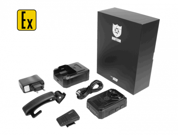 Взрывозащищенный нагрудный видеорегистратор BODY-CAM BC-7 GPS+WiFi