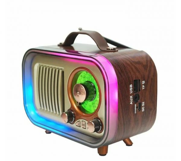 Радиоприемник Meier MD-1316BT RGB (USB/TF/AUX/BT)