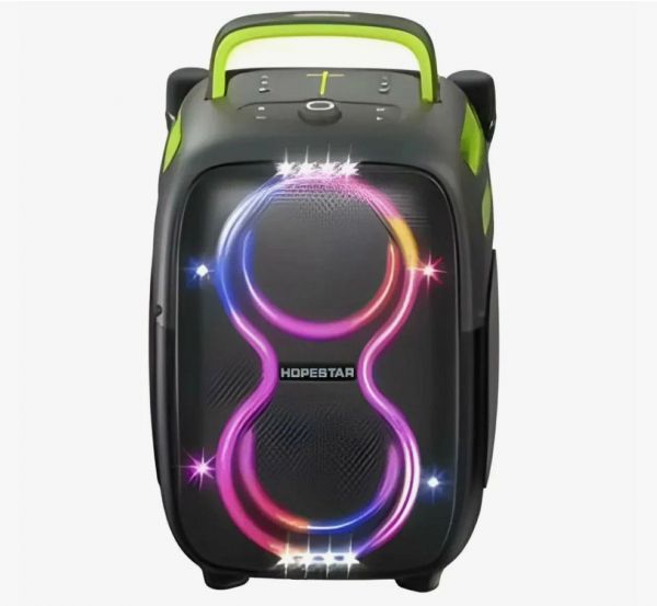 Bluetooth колонка Hopestar PartyOne Club 650Вт в 2 микрофонами