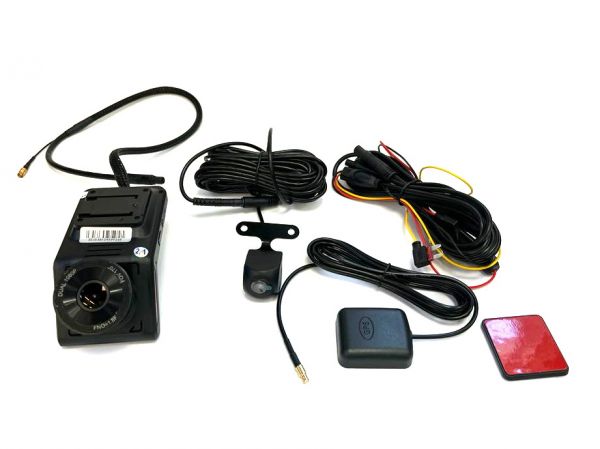 Автомобильный 4G видеорегистратор CloudDVR K18 с камерой з/вида и GPS антенной