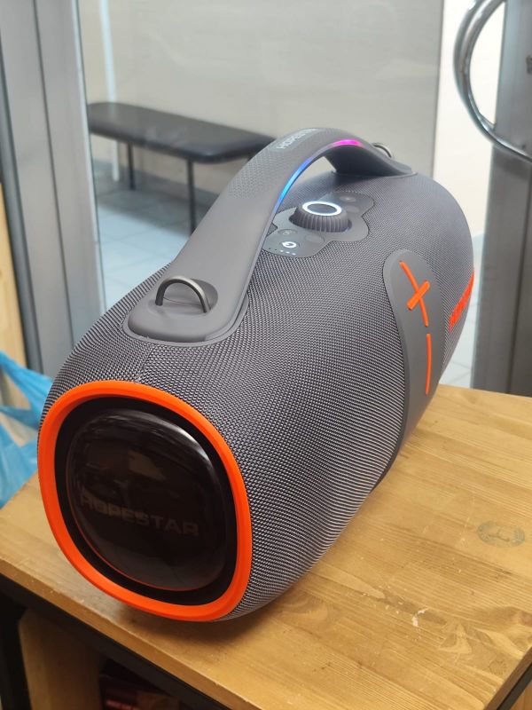 Bluetooth колонка Hopestar A86 450Вт с микрофоном и съемным АКБ