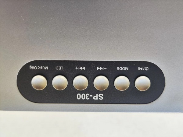 Колонка караоке Speaker SP-300 с 2 микрофонами и LED подсветкой