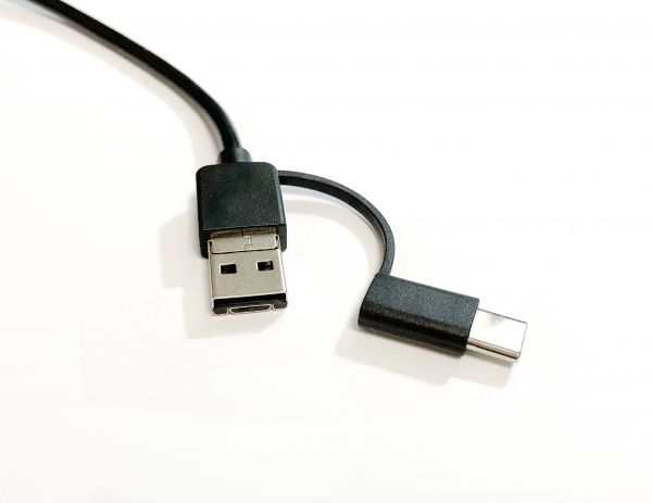Эндоскоп USB TYPE-C с фиксацией 10 метров mini USB / TYPE-C 3 в1
