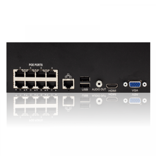 Цифровой 8-канальный IP видеорегистратор МИРАН ИВМС-8008 (сертификаты РМРС, РКО)