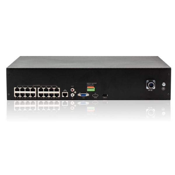 Цифровой IP 16-канальный IP видеорегистратор МИРАН ИВМС-8016 (сертификаты РМРС, РКО)