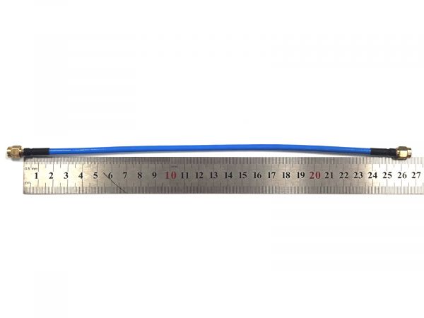 Переходник с гайкой и пигтейл 25см с модуля РЭБ на антенну SMA (male) - N (female)