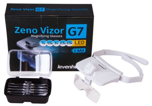 Лупа-очки Levenhuk Zeno Vizor G7 (1/1.5/2/2.5/3.5x)