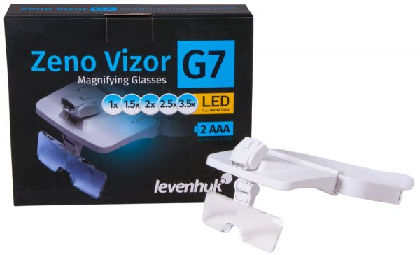 Лупа-очки Levenhuk Zeno Vizor G7 (1/1.5/2/2.5/3.5x)