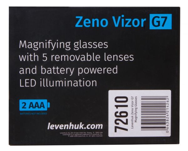 Лупа-очки Levenhuk Zeno Vizor G7 (1/1.5/2/2.5/3.5x)