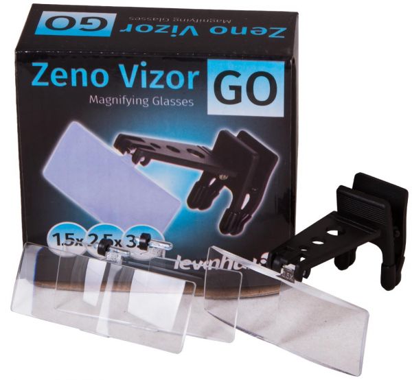 Лупа-очки Levenhuk Zeno Vizor G0 (1.5/2.5/3.5x)