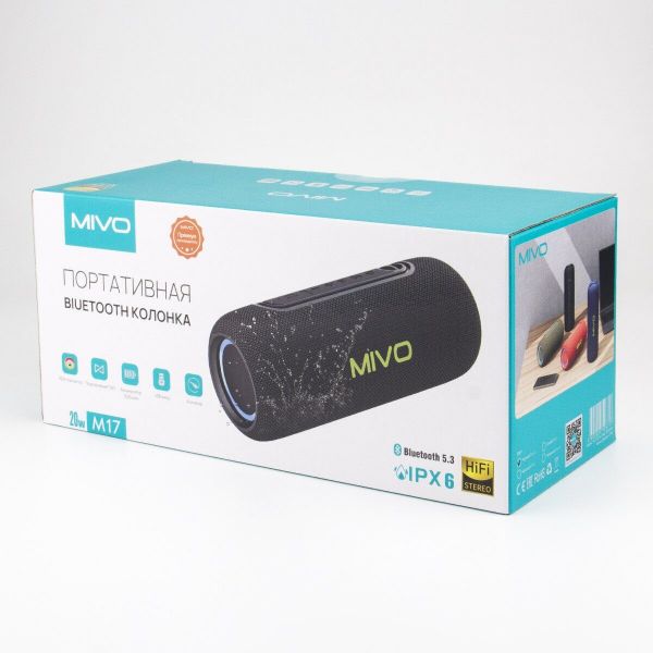 Портативная Bluetooth колонка Mivo M17 20Вт