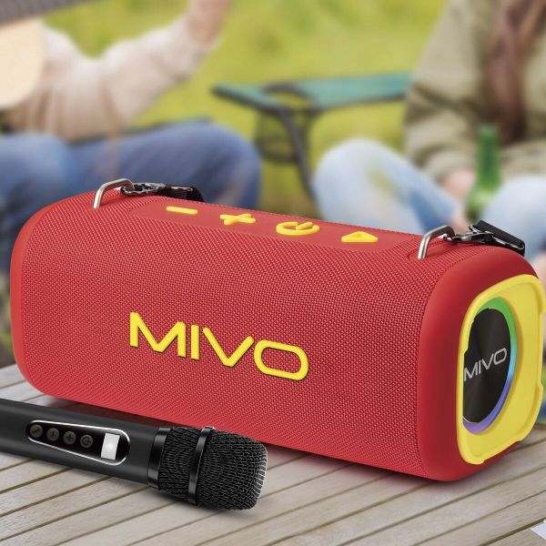 Портативная Bluetooth колонка Mivo M65 150Вт с 2 микрофонами