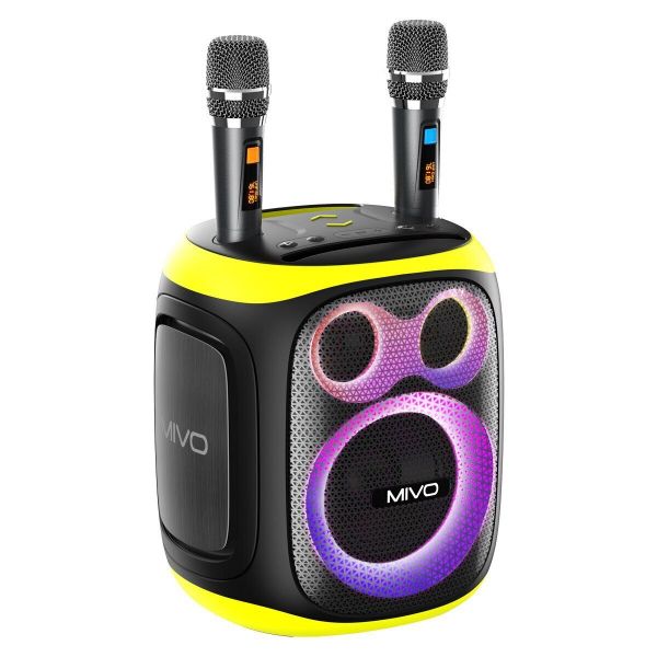 Портативная Bluetooth колонка Mivo MD-166 120Вт с 2 микрофонами