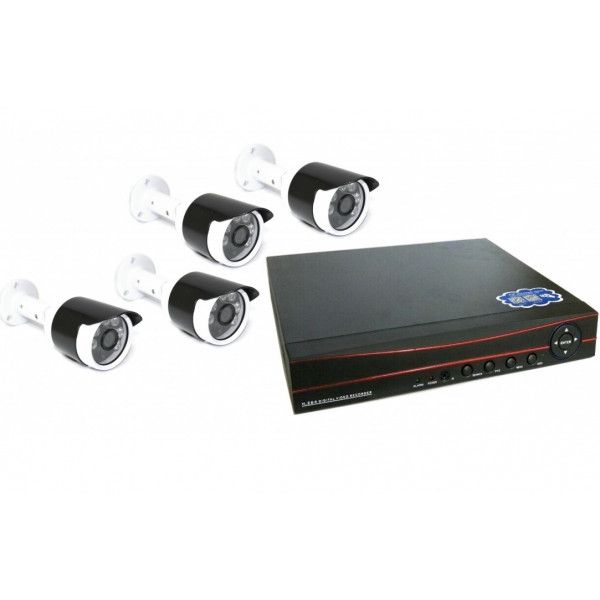 4-х канальный уличный комплект видеонаблюдения XPX 3904 AHD 4Mp