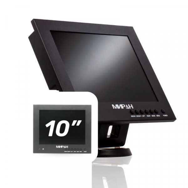 Монитор МИРАН ИВМ-10ЖК 10" дюймов (сертификаты РКО, РМРС, СТиС МВД)