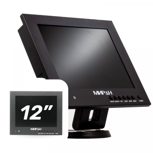Монитор МИРАН ИВМ-12ЖК 12" дюймов (сертификаты РКО, РМРС, СТиС МВД)