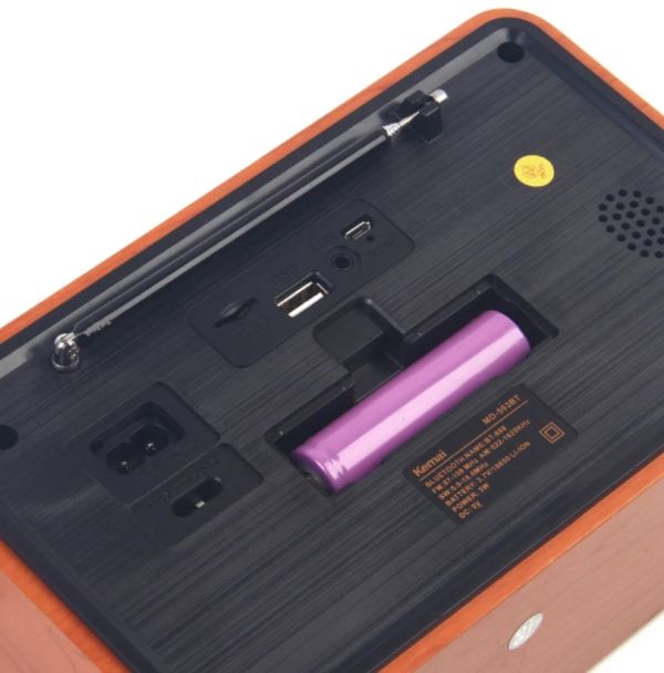 Радиоприемник Kemai MD-503BT USB, microSD, Bluetooth, FM